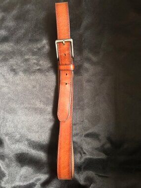 Men Fossil Genuine Leather Belt Size 40